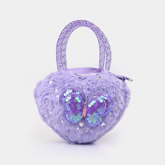Kids Plush Crossbody Bag