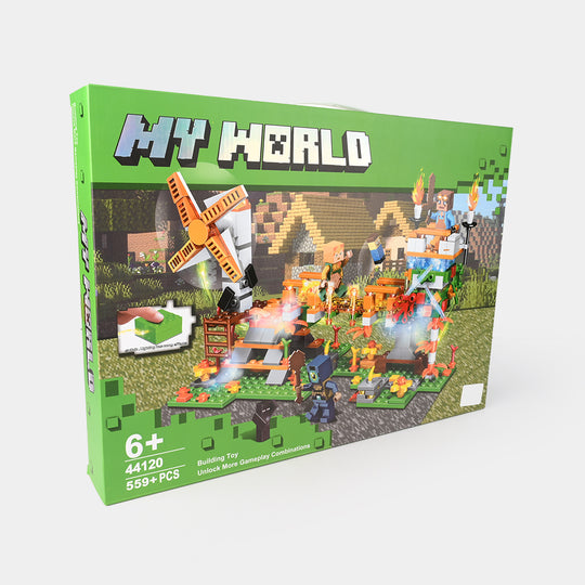 My World Building Blocks Set 559+Pcs