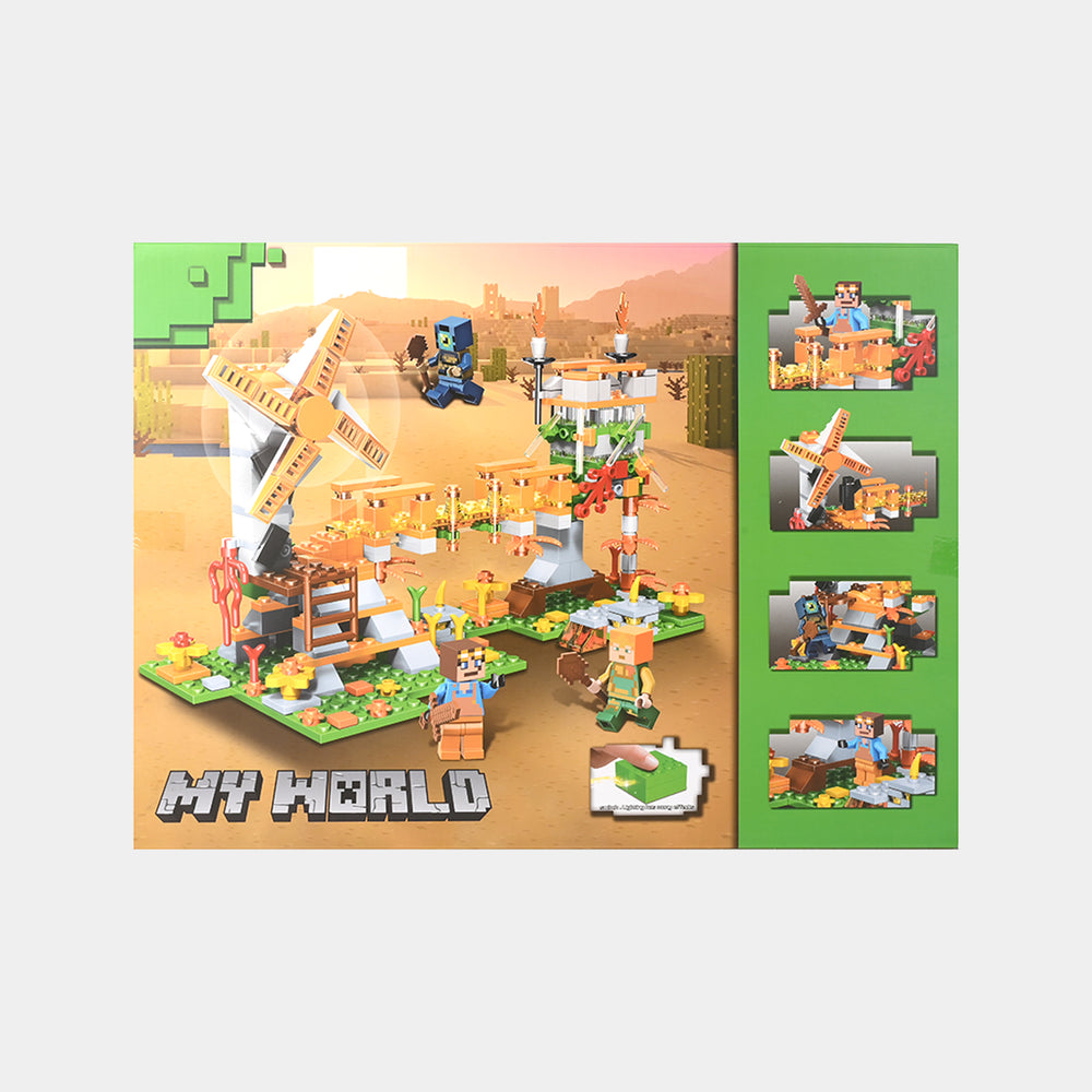 My World Building Blocks Set 559+Pcs
