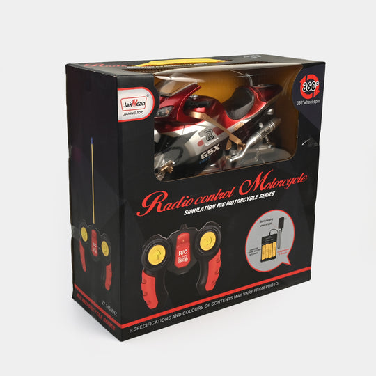 Remote Control Motorcycle Stunt Action With LED Lights & Sound