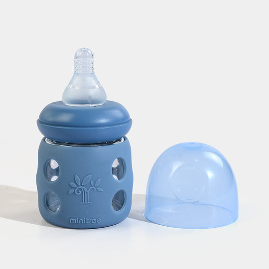 Minitree Newborn Baby Glass Feeder with Silicone Cover | 60Ml
