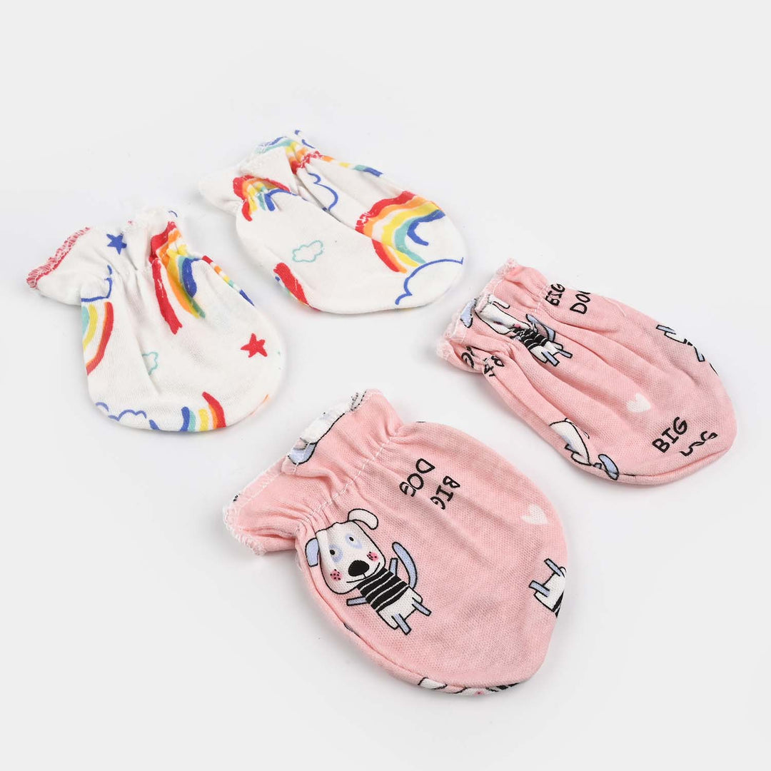 Baby Mittens Pack Of 2PCs