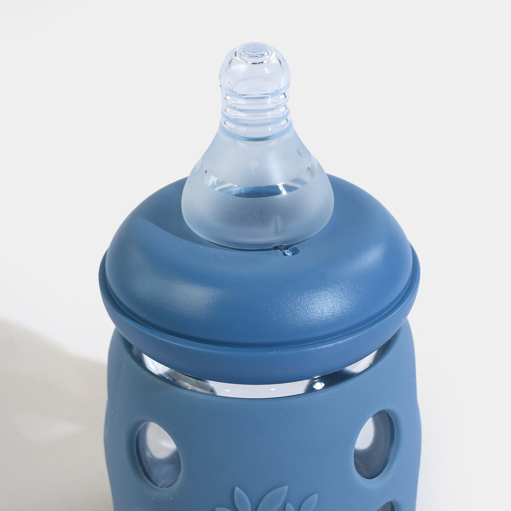 Minitree Newborn Baby Glass Feeder with Silicone Cover | 60Ml