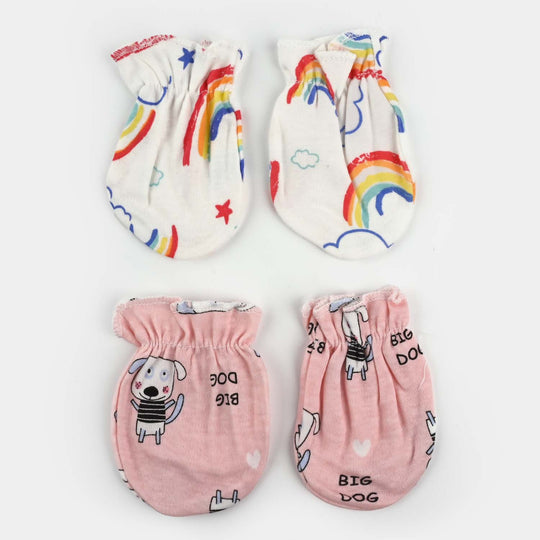 Baby Mittens Pack Of 2PCs