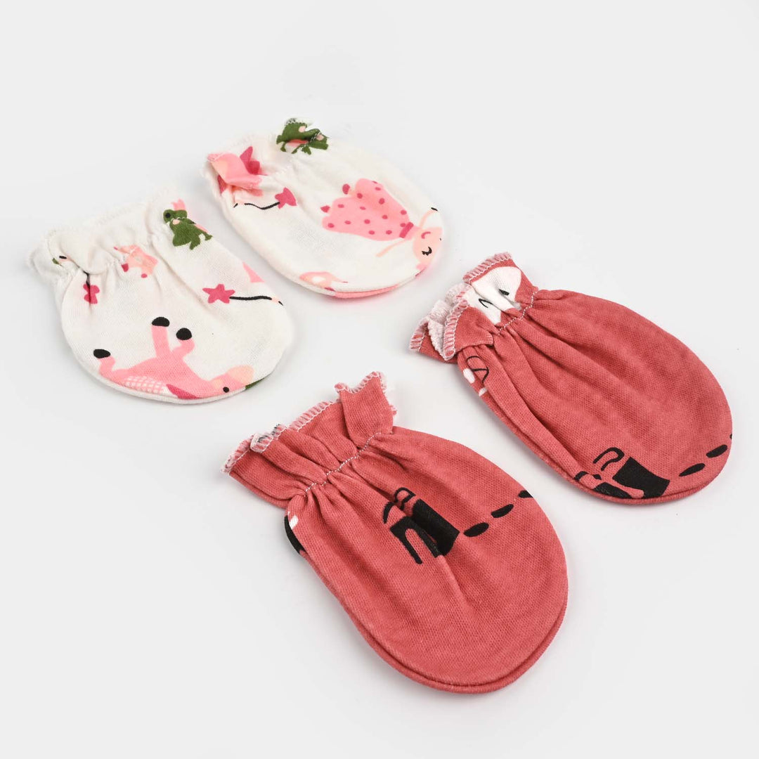 Baby Mittens Pack Of 2PCs