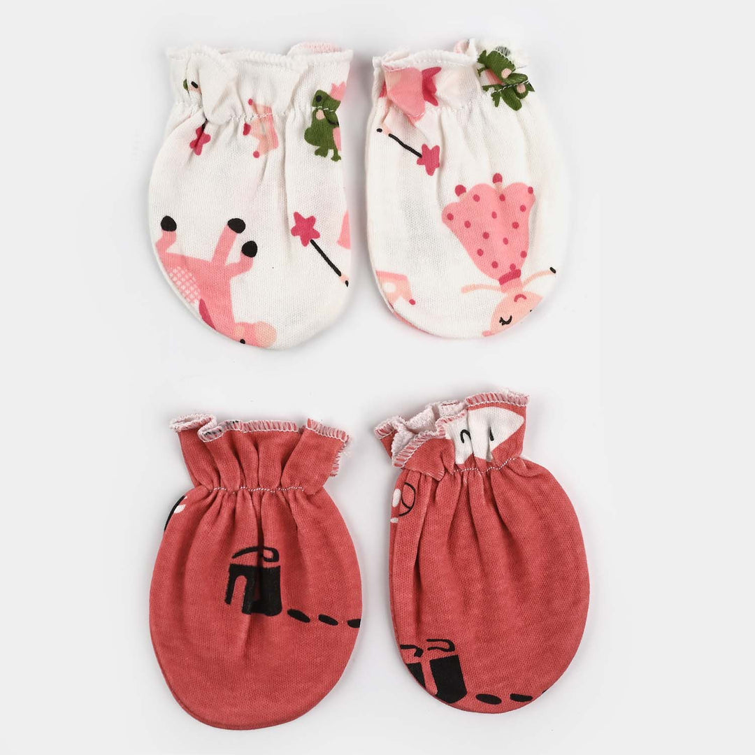 Baby Mittens Pack Of 2PCs