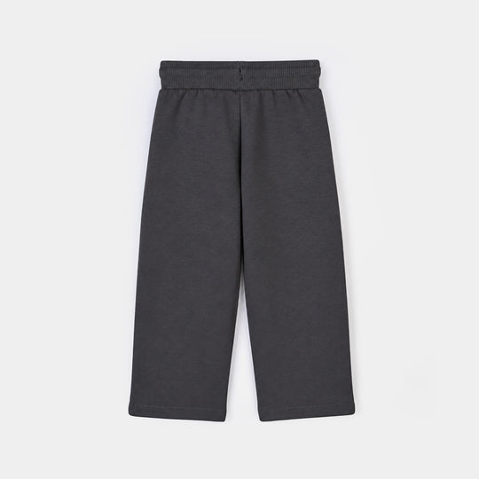 Boys Fleece Pyjama Just Grey