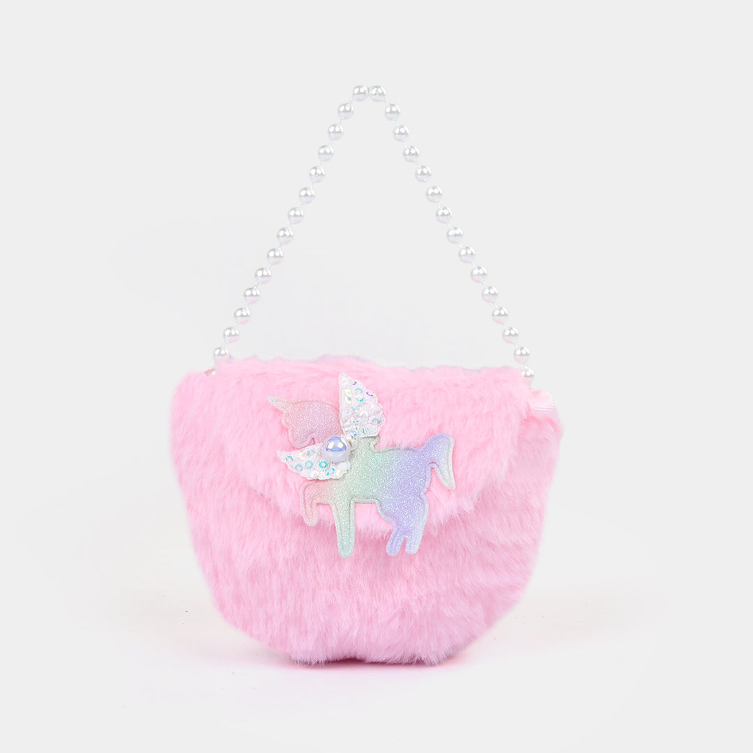 Kids Plush Sling Bag