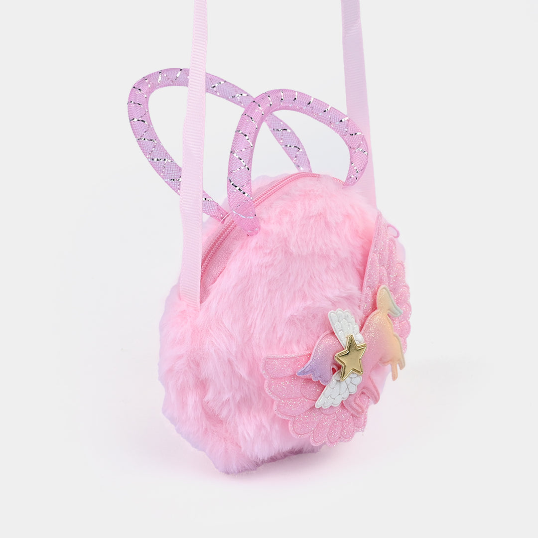 Kids Plush Crossbody Bag