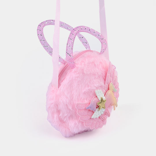 Kids Plush Crossbody Bag