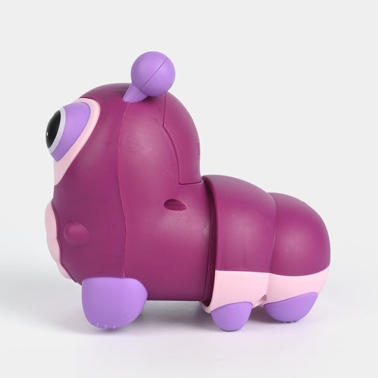 Cute Electric Caterpillar with Light & Music Toy