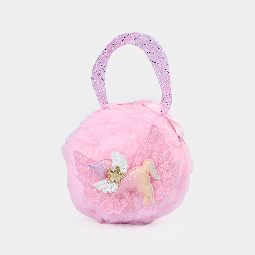 Kids Plush Crossbody Bag