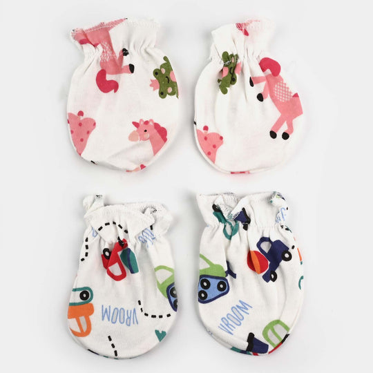 Baby Mittens Pack Of 2PCs