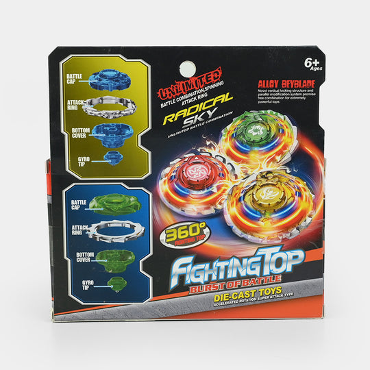 Top Gyro Battle Beyblade With Light Toy for Kids