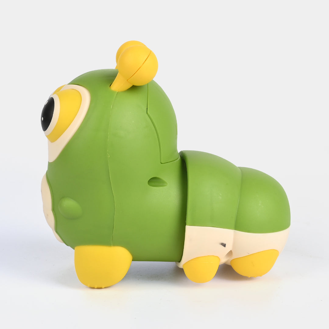 Cute Electric Caterpillar with Light & Music Toy