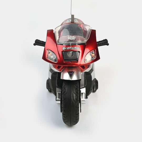 Remote Control Motorcycle Stunt Action With LED Lights & Sound