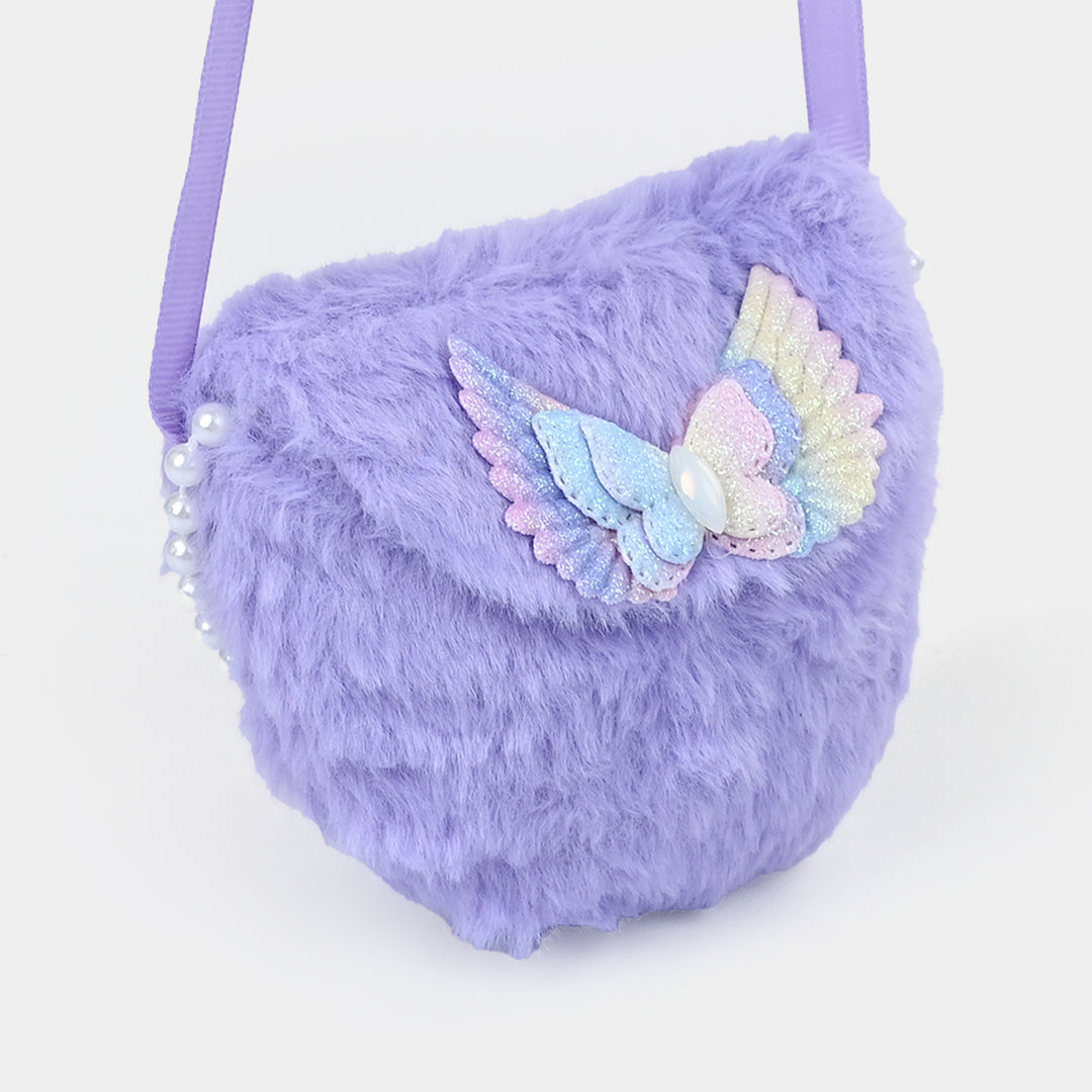 Kids Plush Sling Bag
