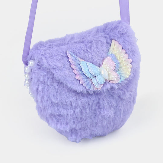 Kids Plush Sling Bag