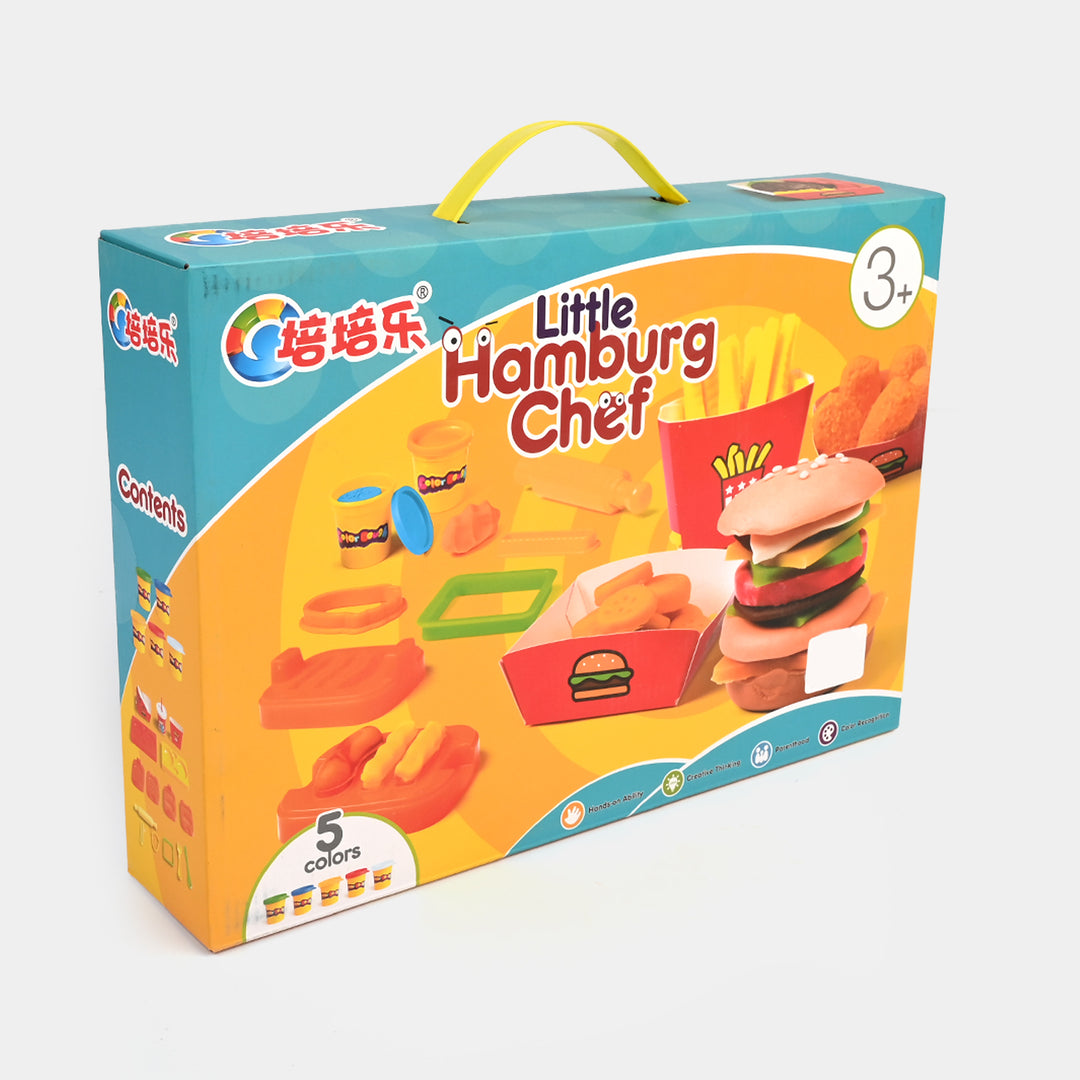 Little Hamburger Chef Dough Set