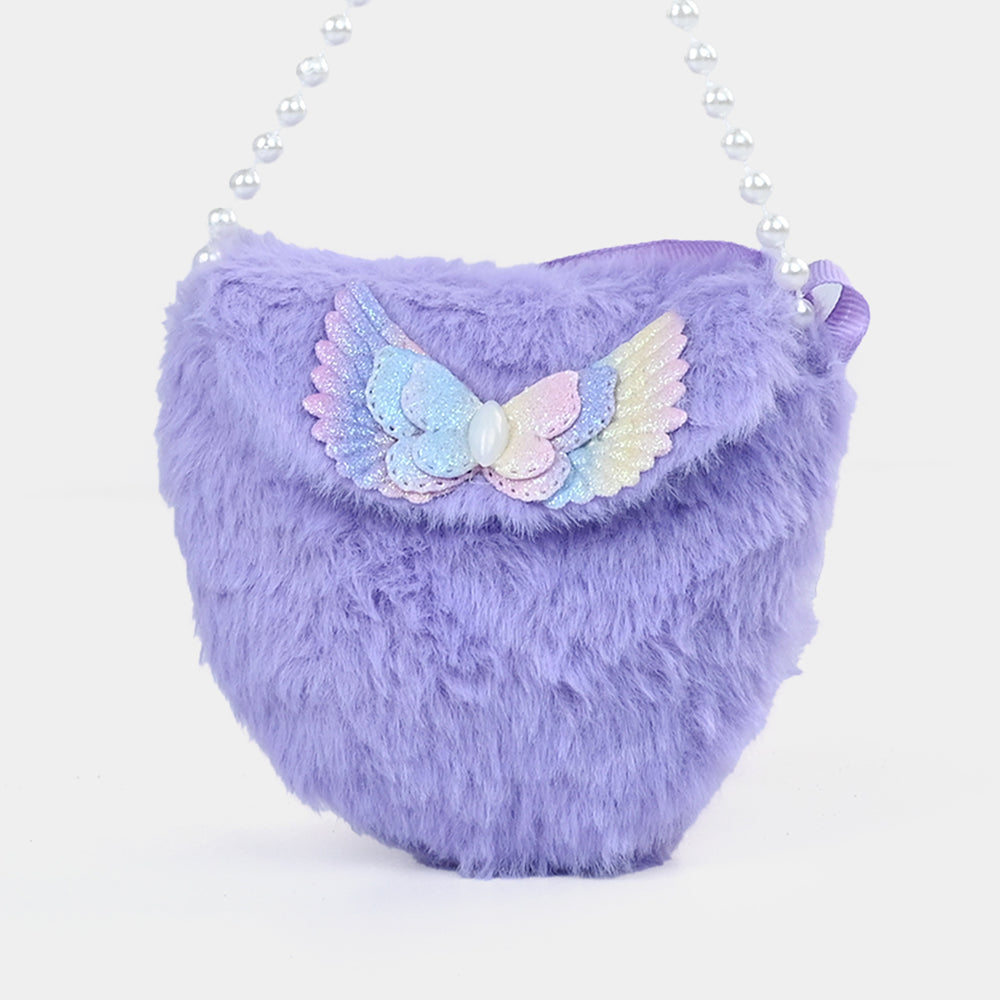 Kids Plush Sling Bag