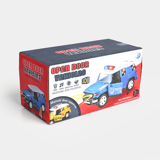 UNIVERSAL CAR WITH LIGHT & MUSIC FOR KIDS