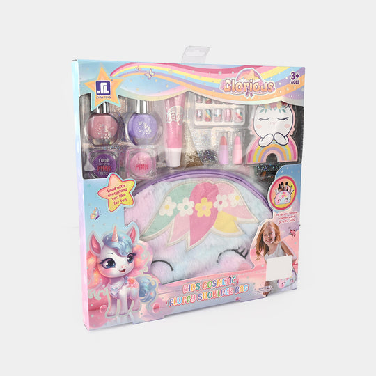 Adorable Makeup Set with Handbag for Girls