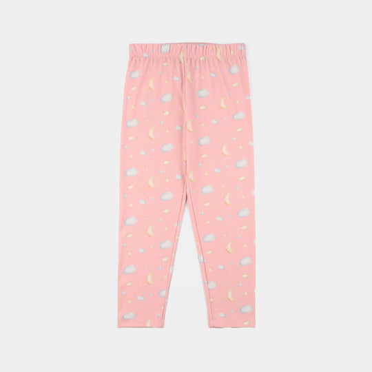 Girls Jersey/Terry Night Suit (Star & Moon) – Pink