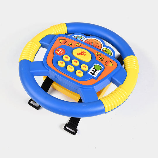 Electric Little Driver Interactive Steering Wheel Toy
