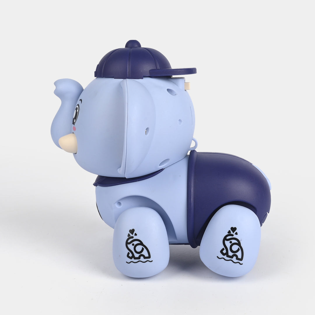 Cute Electric Elephant with Light & Music Toy