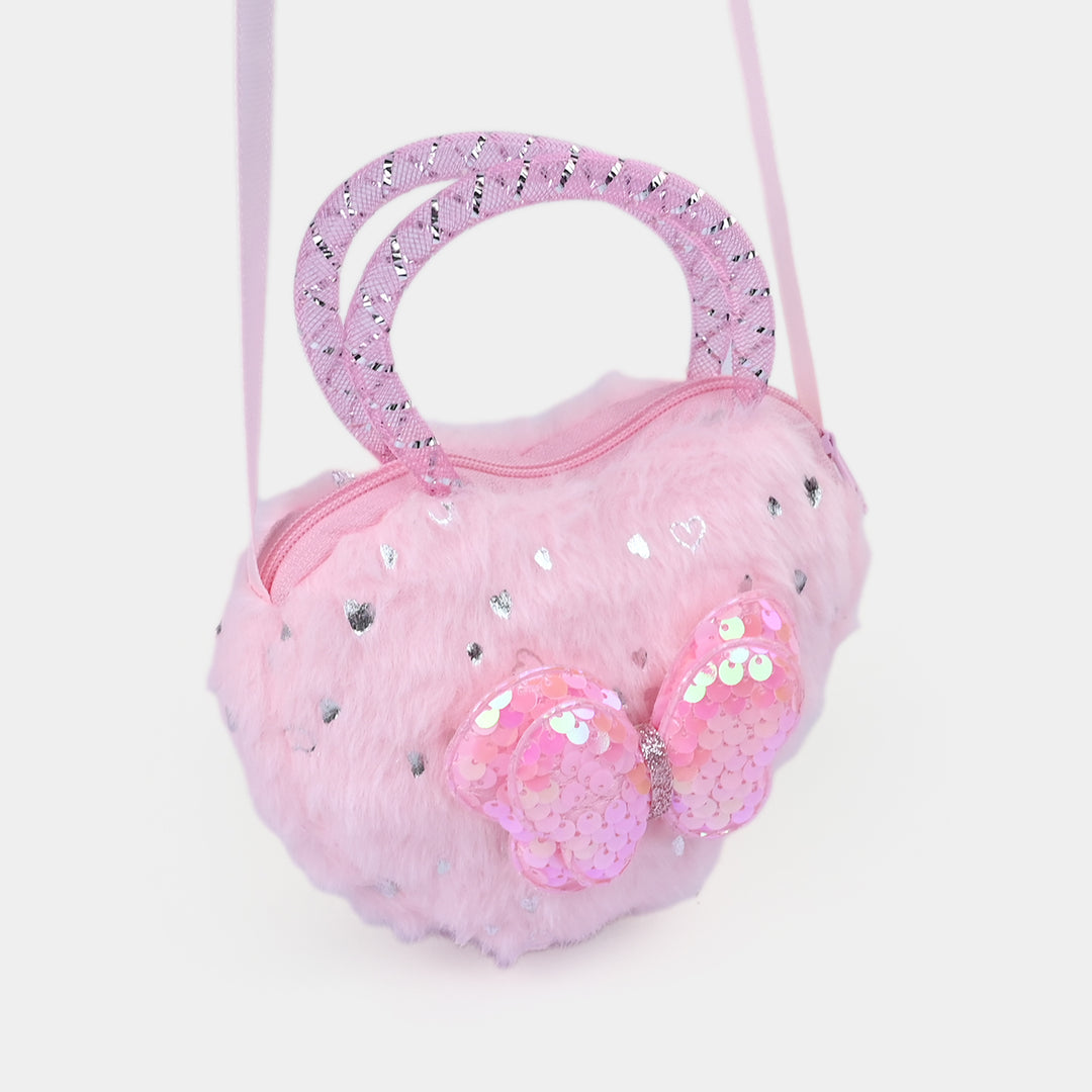 Kids Plush Crossbody Bag