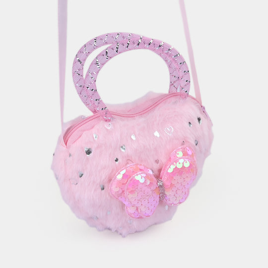 Kids Plush Crossbody Bag