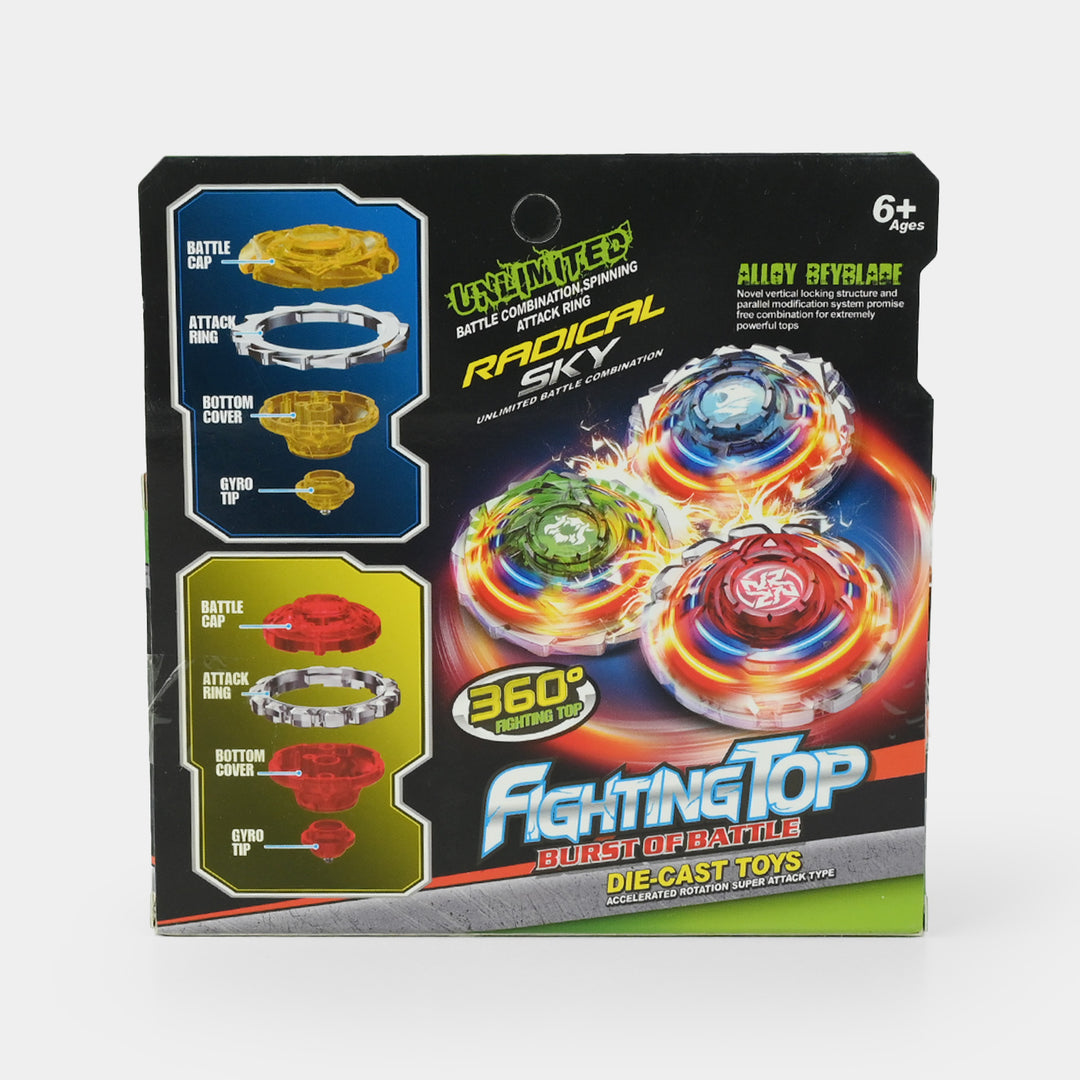 Top Gyro Battle Beyblade With Light Toy for Kids