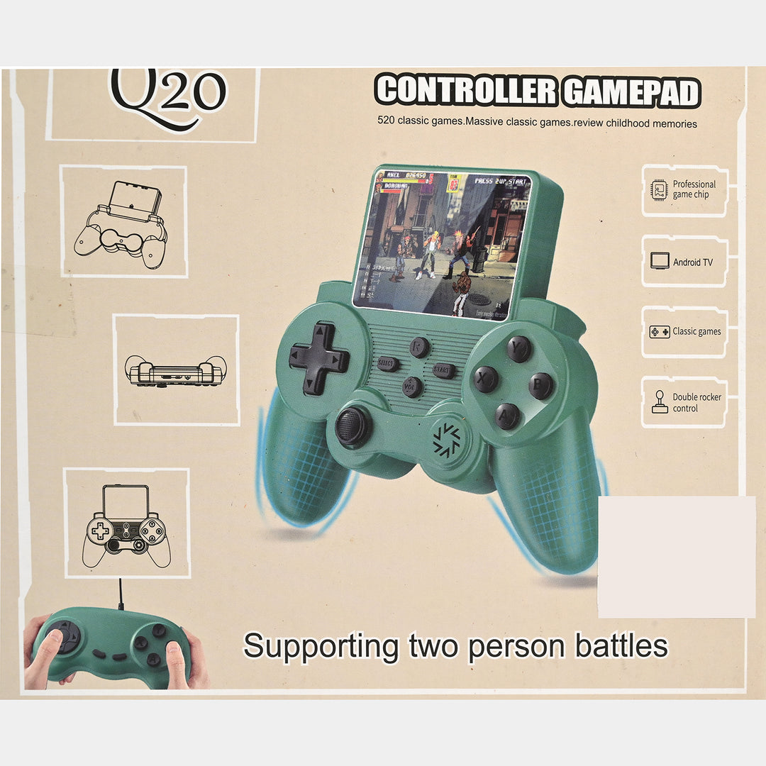 Q20 Retro Controller Gamepad – Portable Gaming Fun