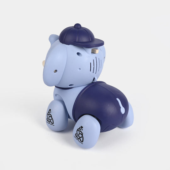 Cute Electric Elephant with Light & Music Toy