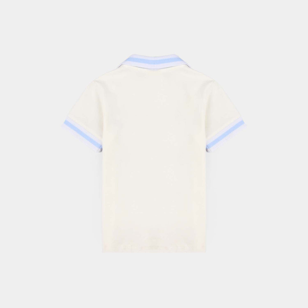 Infant Boys Jersey/Terry 2Pc Suit 287-049 E-C-WHITE