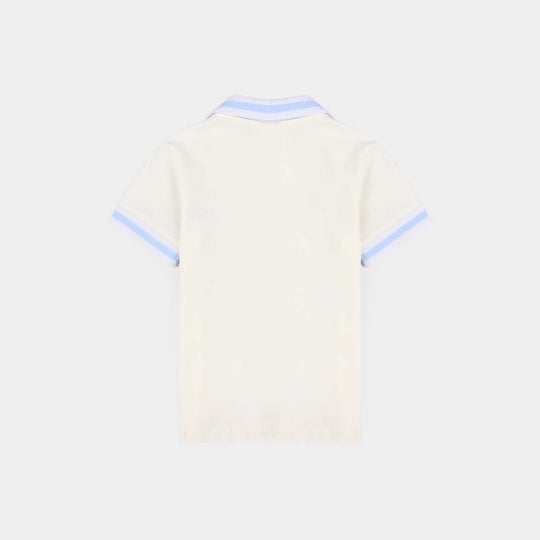 Infant Boys Jersey/Terry 2Pc Suit 287-049 E-C-WHITE