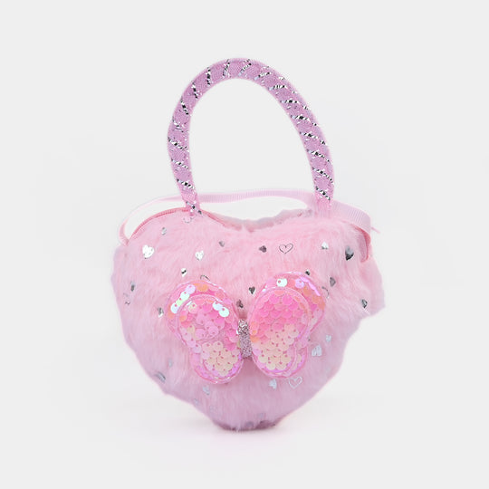 Kids Plush Crossbody Bag