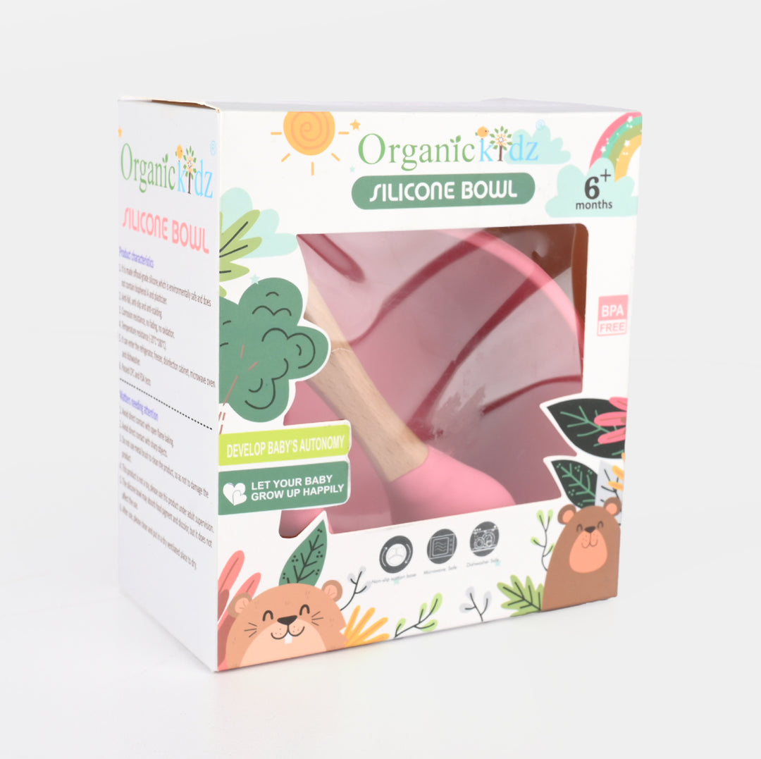 Silicone Feeding Bowl & Spoon | 6M+
