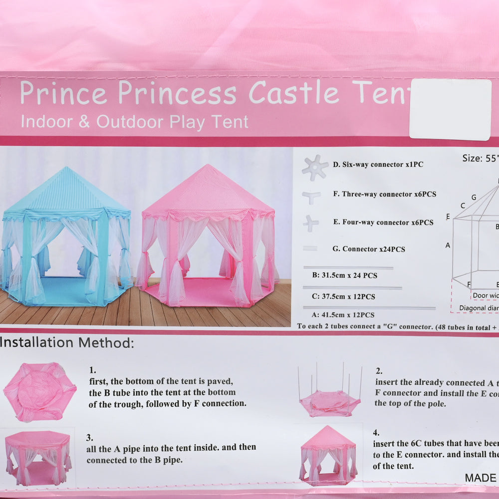 Princess/Prince Castle Play Tent House