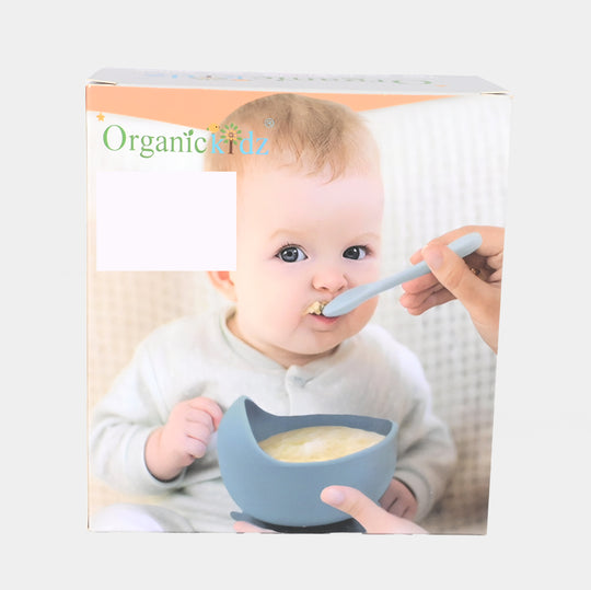 Silicone Feeding Bowl & Spoon | 6M+