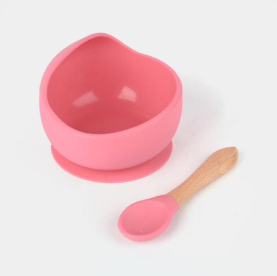 Silicone Feeding Bowl & Spoon | 6M+