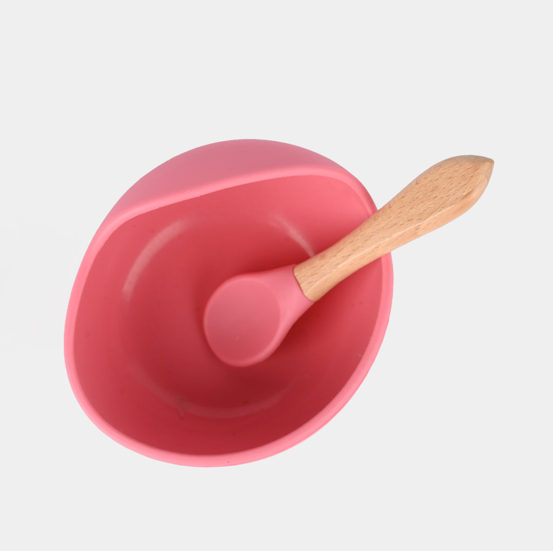 Silicone Feeding Bowl & Spoon | 6M+