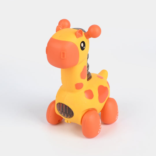 Cute Electric Giraffe with Light & Music Toy