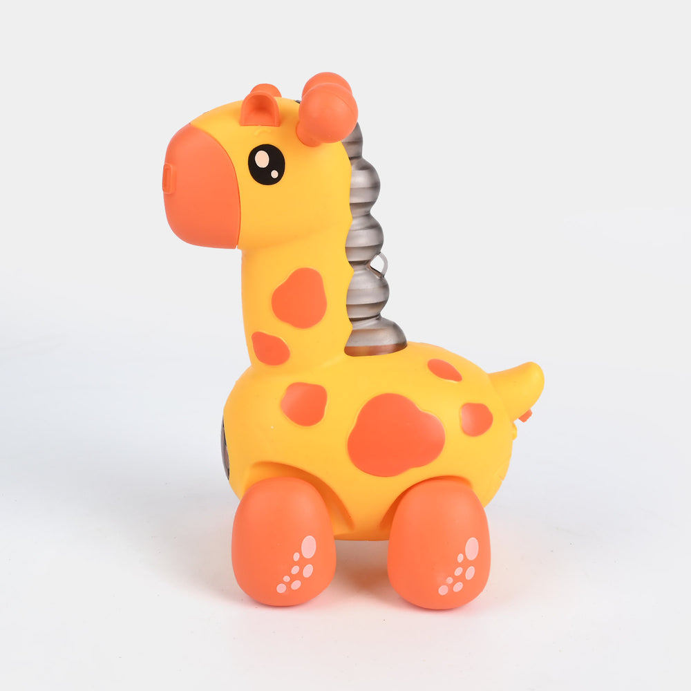 Cute Electric Giraffe with Light & Music Toy