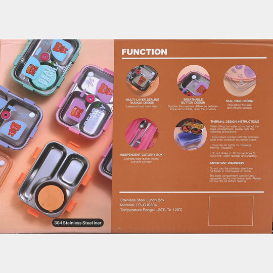 Stainless Steel Lunch Box for Kids