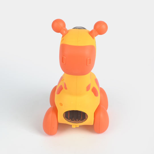Cute Electric Giraffe with Light & Music Toy