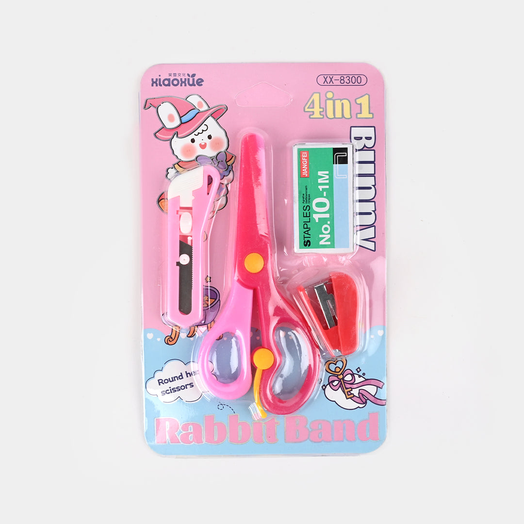 Scissor + Stapler 4 IN 1 Set