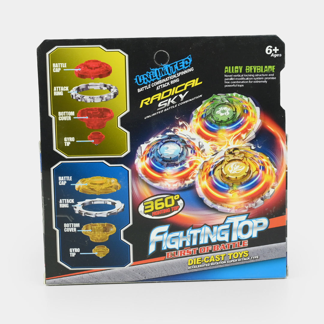 Top Gyro Battle Beyblade With Light Toy for Kids