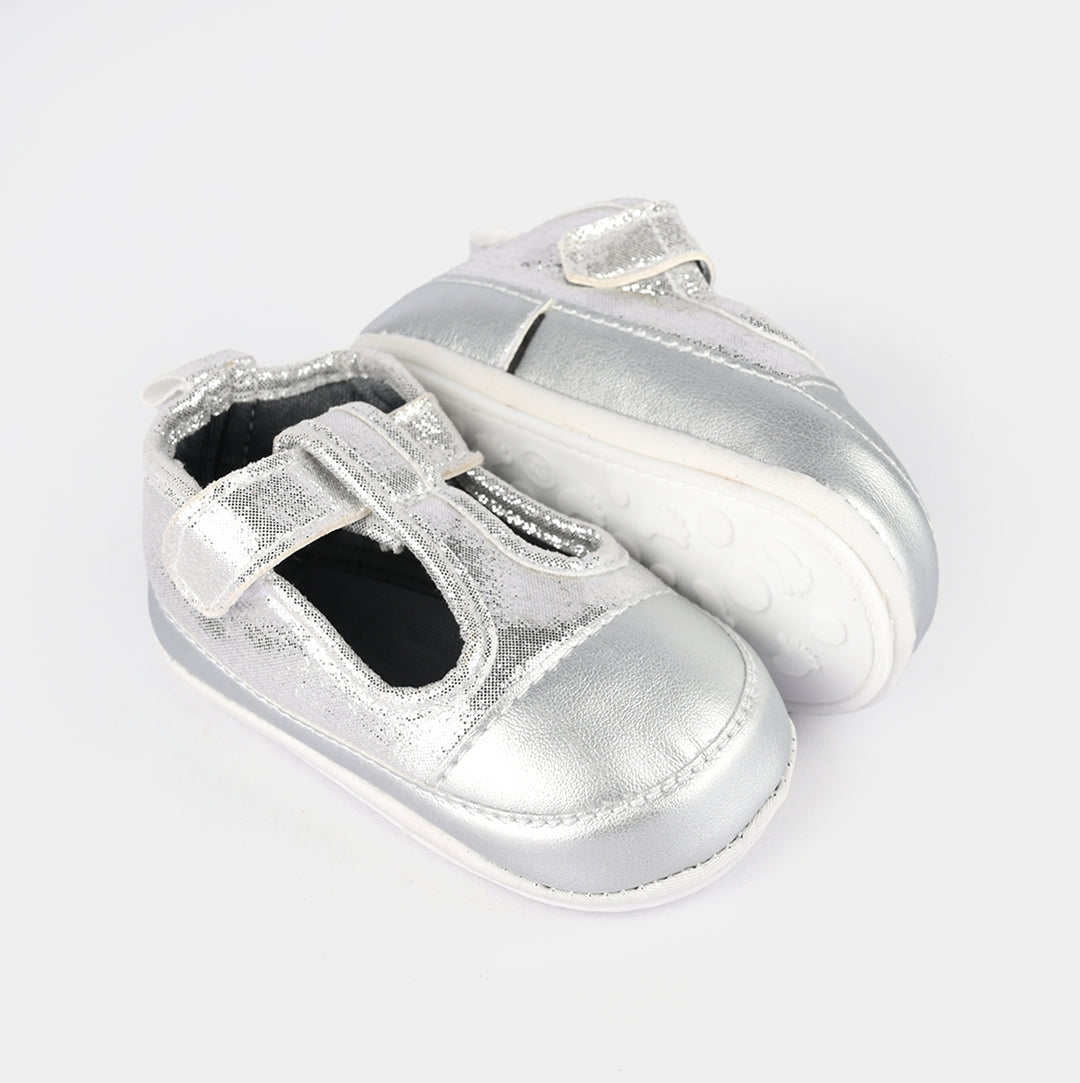 Girls Shoes 222-17-SILVER