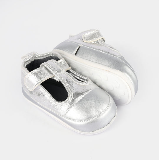 Girls Shoes 222-17-SILVER